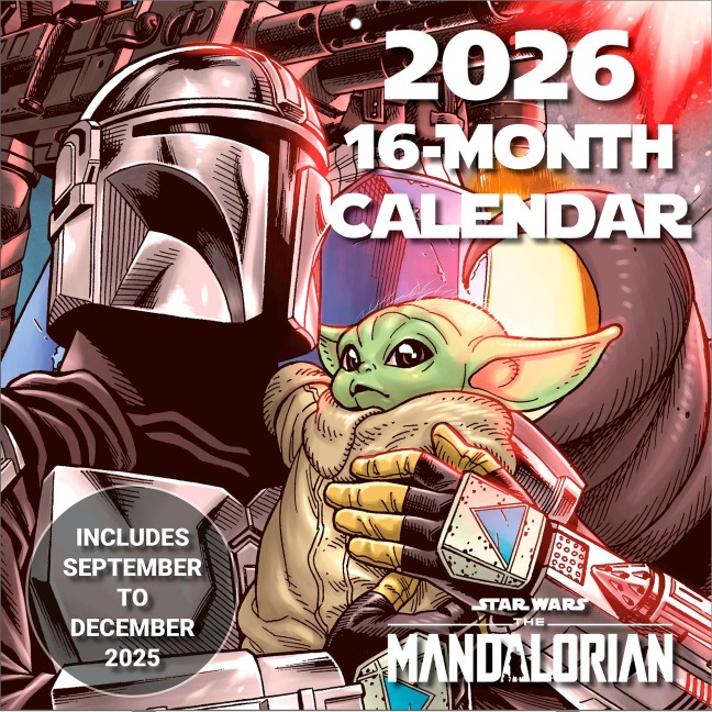THE MANDALORIAN - Broschürenkalender im Format 30 x 30 - 