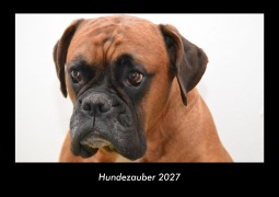 Cover-Bild zum Titel 'Hundezauber 2027 Fotokalender DIN A3' von 'Tobias Becker'