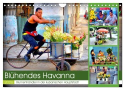 Cover-Bild zum Titel 'Blühendes Havanna - Blumenhändler in der kubanischen Hauptstadt (Wandkalender 2026 DIN A4 quer), CALVENDO Monatskalender' von 'Henning von Löwis of Menar'
