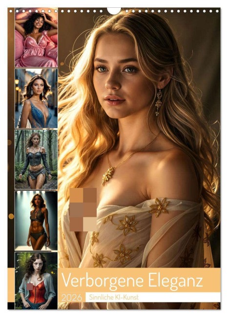 Verborgene Eleganz (Wandkalender 2026 DIN A3 hoch), CALVENDO Monatskalender - Christine Aka Stine1