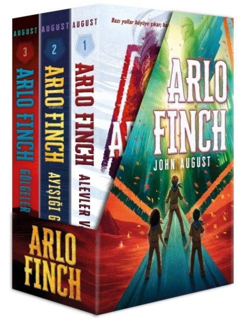 Arlo Finch 3 Kitap Takim Kutulu Ciltli - John August