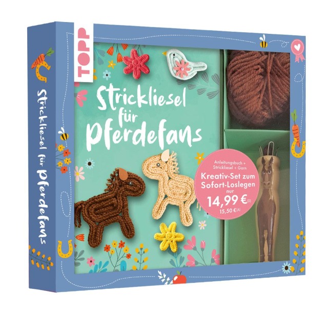 Kreativ-Set Strickliesel für Pferdefans - Anja Ritterhoff, Ina Andresen