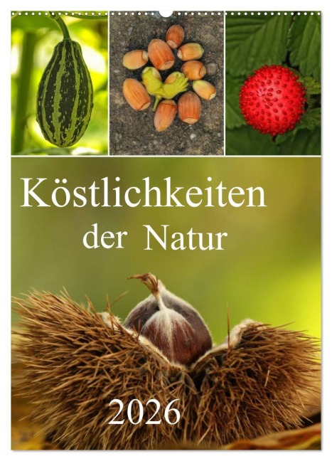 Köstlichkeiten der Natur 2026 (Wandkalender 2026 DIN A2 hoch), CALVENDO Monatskalender - Hernegger Arnold Joseph