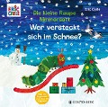 Cover-Bild zum Titel 'Die kleine Raupe Nimmersatt - Wer versteckt sich im Schnee?' von 'Eric Carle'