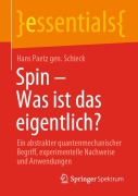 Cover-Bild zum Titel 'Spin - Was ist das eigentlich?' von 'Hans Paetz gen. Schieck'