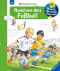 Cover-Bild zum Titel 'Wieso? Weshalb? Warum?, Band 35: Rund um den Fußball' von 'Peter Nieländer'