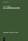 Cover-Bild zum Titel 'Glaubenslehre' von 'Horst Stephan'