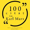 Cover-Bild zum Titel '100 citat från Karl Marx' von 'Karl Marx'