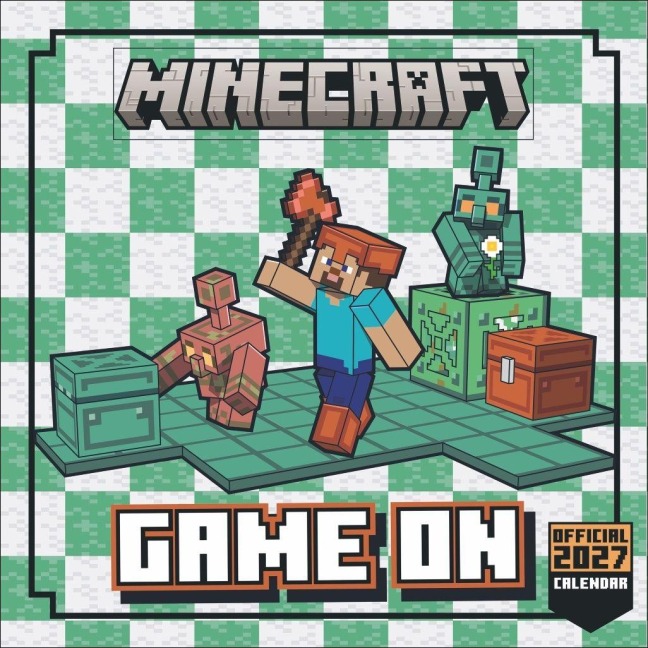 Minecraft Broschurkalender 2027 - 