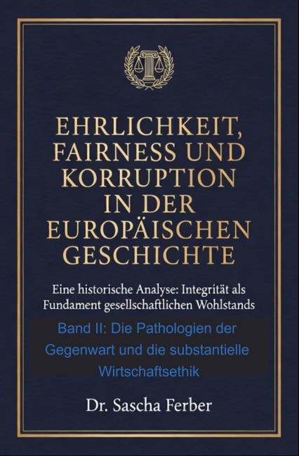 Ehrlichkeit, Fairness und Korruption in der europäischen Geschichte - Band II - Sascha Ferber