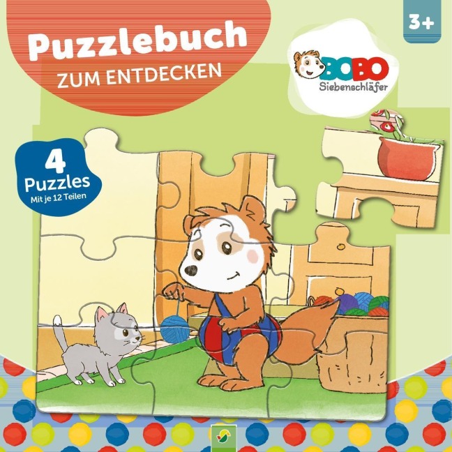 Bobo Siebenschläfer Puzzlebuch für Kinder ab 3 Jahren - Schwager & Steinlein Verlag