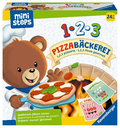 ministeps 1, 2, 3 Pizzabäckerei - ab 24 Monate - 