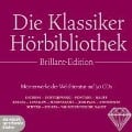 Cover-Bild zum Titel 'Die Klassiker Hörbibliothek, Brillant-Edition. Meisterwerke der Weltliteratur' von 'Edgar Allan Poe, Charles Dickens, Fjodor M Dostojewskij, Theodor Fontane, Wilhelm Hauff'