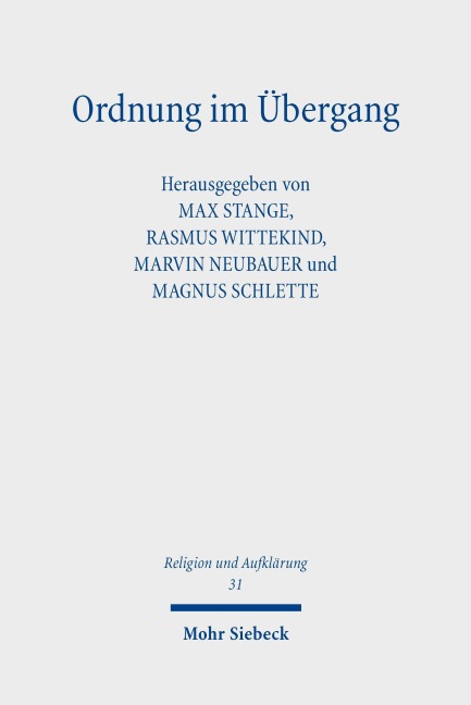 Ordnung im Übergang - 