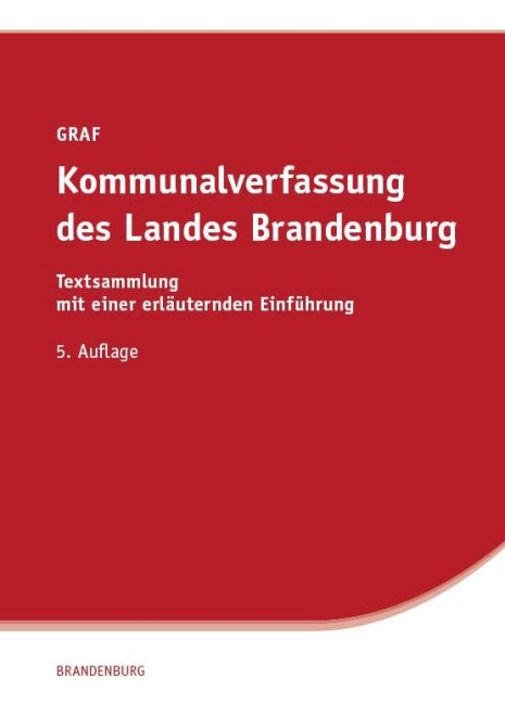 Kommunalverfassung des Landes Brandenburg - 