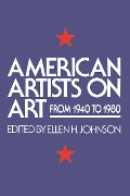Cover-Bild zum Titel 'American Artists On Art' von ''