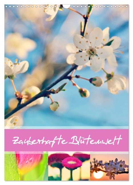 Zauberhafte Blütenwelt / Planer (Wandkalender 2026 DIN A3 hoch), CALVENDO Monatskalender - Julia Delgado