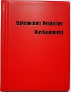 Cover-Bild zum Titel 'Allgemeiner Deutscher Bierkomment' von ''