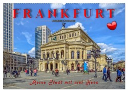 Cover-Bild zum Titel 'Frankfurt - meine Stadt mit viel Herz (Wandkalender 2026 DIN A2 quer), CALVENDO Monatskalender' von 'Peter Roder'