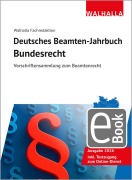 Cover-Bild zum Titel 'Deutsches Beamten-Jahrbuch Bundesrecht Jahresband 2026' von 'Walhalla Fachredaktion'