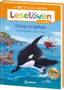 Cover-Bild zum Titel 'Leselöwen 3. Klasse - Orcas in Gefahr' von 'Sabine Giebken'