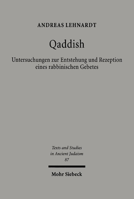 Qaddish - Andreas Lehnardt