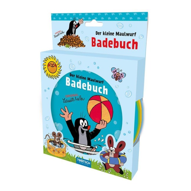 TRÖTSCH - Der kleine Maulwurf Badebuch - 