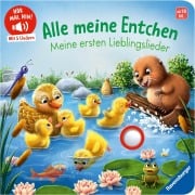 Cover-Bild zum Titel 'Hör mal hin - Alle meine Entchen: Meine ersten Lieblingslieder' von 'Volksgut'