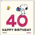 Cover-Bild zum Titel 'Peanuts Geschenkbuch: Happy Birthday zum 40. Geburtstag' von 'Charles M. Schulz'
