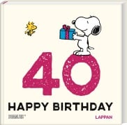 Cover-Bild zum Titel 'Peanuts Geschenkbuch: Happy Birthday zum 40. Geburtstag' von 'Charles M. Schulz'