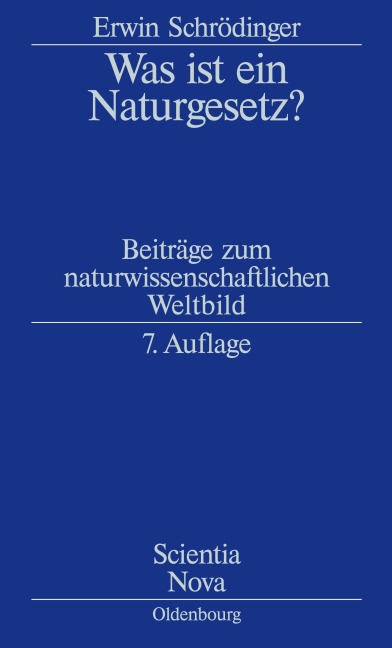Was ist ein Naturgesetz? - Erwin Schrödinger