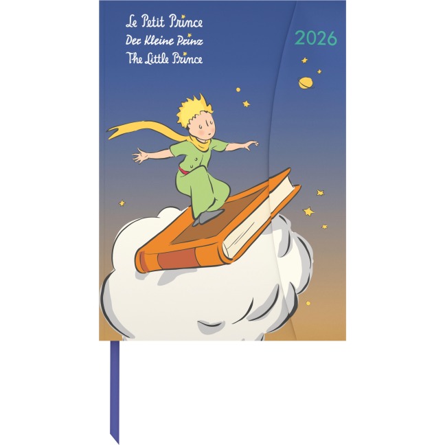 Der Kleine Prinz 2026 - Diary - Buchkalender - Taschenkalender - 16x22 - Antoine Saint-Exupéry