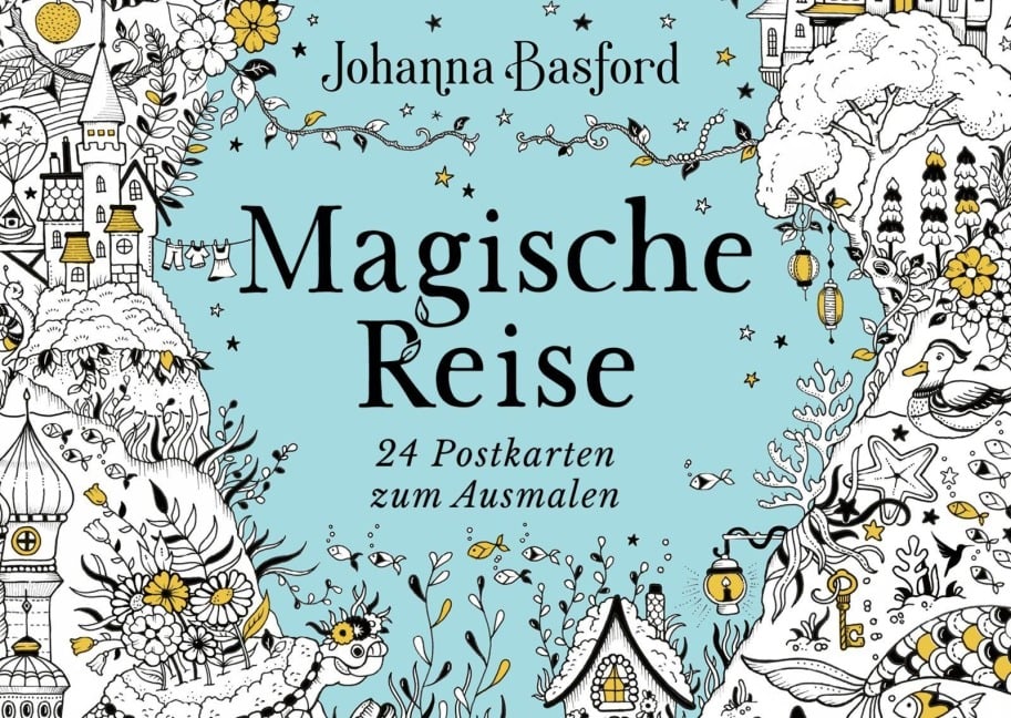Magische Reise - Johanna Basford, @Johannabasford
