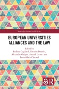 Cover-Bild zum Titel 'European Universities Alliances and the Law' von ''