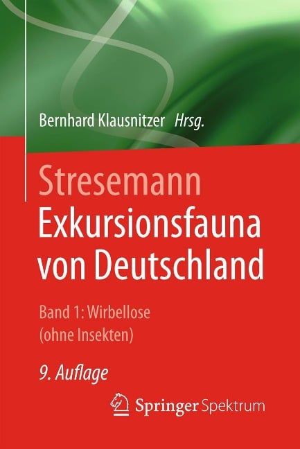 Stresemann - Exkursionsfauna von Deutschland. Band 1: Wirbellose (ohne Insekten) - 