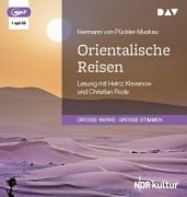 Cover-Bild zum Titel 'Orientalische Reisen' von 'Hermann von Pückler-Muskau'