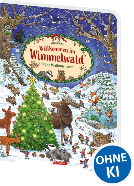 Willkommen im Wimmelwald - Frohe Weihnachten! - 