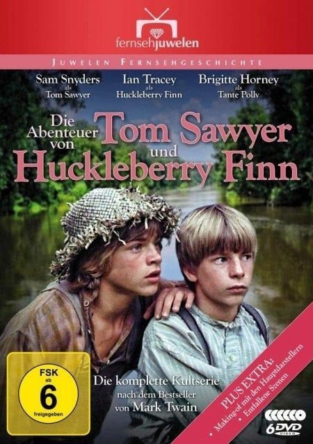 Die Abenteuer von Tom Sawyer und Huckleberry Finn - Die komplette Serie. 4 DVDs - 