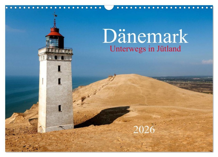 Dänemark - Unterwegs in Jütland 2026 (Wandkalender 2026 DIN A3 quer), CALVENDO Monatskalender - Heinz Pompsch