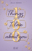 Cover-Bild zum Titel '100 Things I Love About You' von 'Jella Benks'