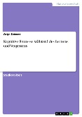 Cover-Bild zum Titel 'Kognitive Prozesse während des Lernens und Vergessens' von 'Anja Zaisser'