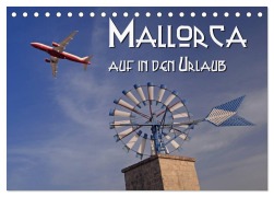 Cover-Bild zum Titel 'Mallorca - auf in den Urlaub (Tischkalender 2026 DIN A5 quer), CALVENDO Monatskalender' von 'Hubertus Blume'