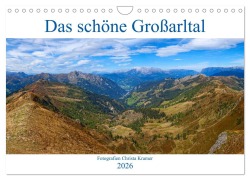 Cover-Bild zum Titel 'Das schöne Großarltal (Wandkalender 2026 DIN A4 quer), CALVENDO Monatskalender' von 'Christa Kramer'