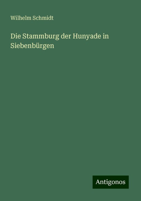 Die Stammburg der Hunyade in Siebenbürgen - Wilhelm Schmidt