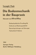 Cover-Bild zum Titel 'Die Bodenmechanik in der Baupraxis' von 'K. Terzaghi, R. B. Peck'