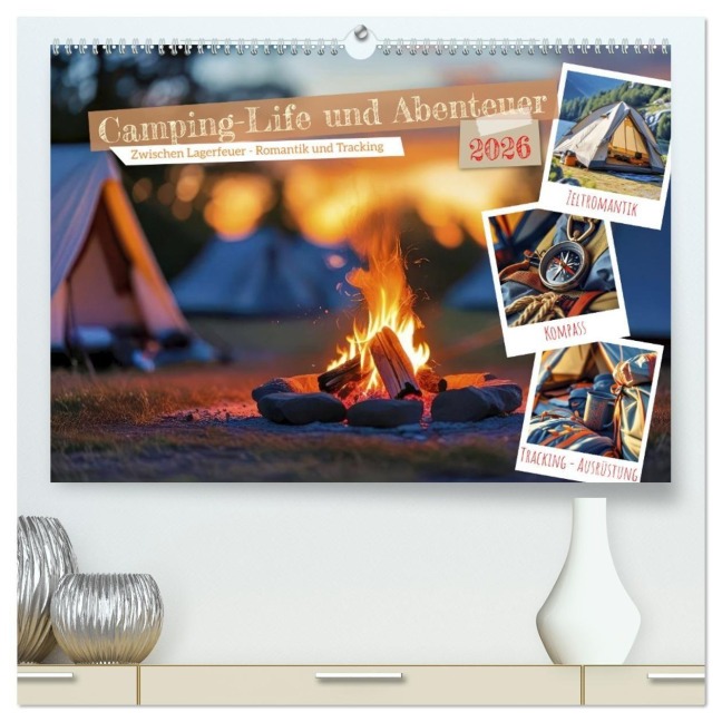 Camping-Life und Abenteuer (hochwertiger Premium Wandkalender 2026 DIN A2 quer), Kunstdruck in Hochglanz - Torsten Irmer