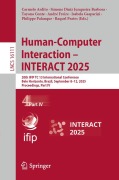 Cover-Bild zum Titel 'Human-Computer Interaction - INTERACT 2025' von ''