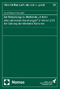 Cover-Bild zum Titel 'Zur Bedeutung des Merkmals "in ihren internationalen Beziehungen" in Artikel 2 (4) der Satzung der Vereinten Nationen' von 'Sarah Gu¿anin-Gazibari¿'