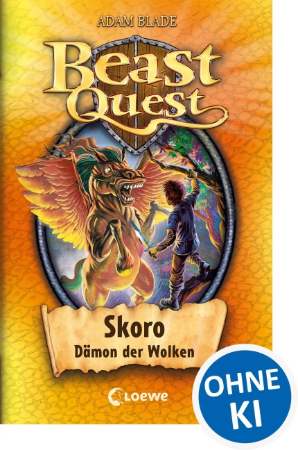 Beast Quest 14. Skoro, Dämon der Wolken - Adam Blade