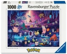 Cover-Bild zum Titel 'Erwachsenenpuzzle 1000 Teile - Pokémon - Espeon and Crystal Cave' von ''